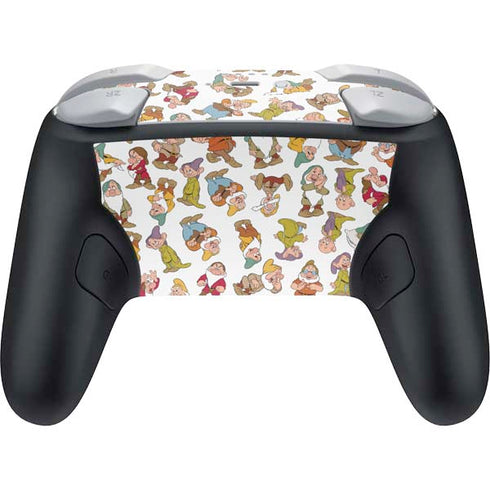 Disney Snow White Dwarfs Pattern Nintendo Switch 2 (2025) Pro Controller Skin