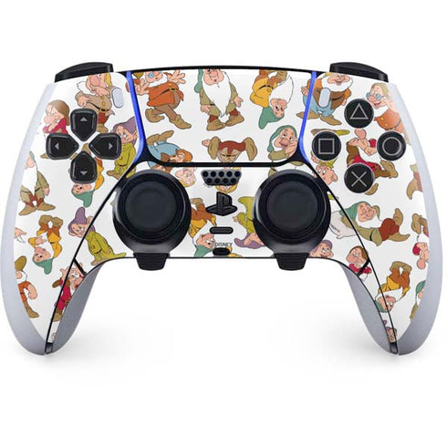Disney Snow White Dwarfs Pattern PlayStation PS5 Skins