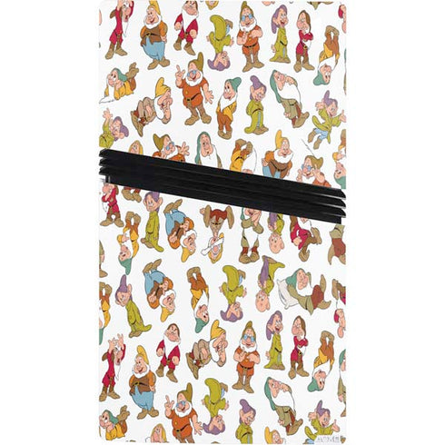 Disney Snow White Dwarfs Pattern PS5 Pro Bundle Skin