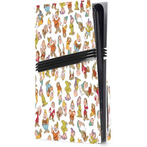 Disney Snow White Dwarfs Pattern PlayStation PS5 Skins