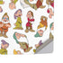 Disney Snow White Dwarfs Pattern PS5 Pro Disk Console Skin