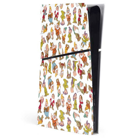 Disney Snow White Dwarfs Pattern PlayStation PS5 Skins