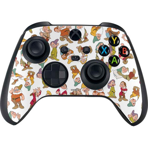 Disney Snow White Dwarfs Pattern XBox Series X Digital Edition Bundle Skin