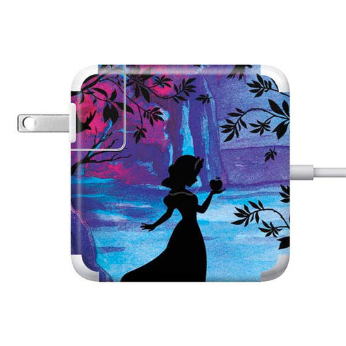 Disney Snow White Enchanted Forest Silhouette 85W Power Adapter (15 and 17 inch MacBook Pro Charger) Skin