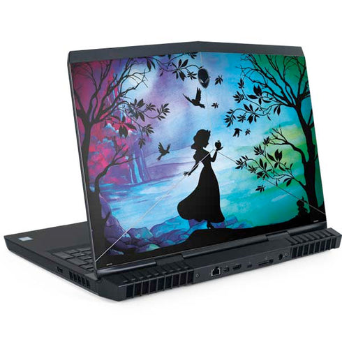 Disney Snow White Enchanted Forest Silhouette Dell Alienware Skin