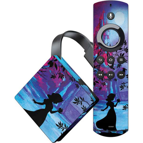 Disney Snow White Enchanted Forest Silhouette Amazon Fire TV Skin