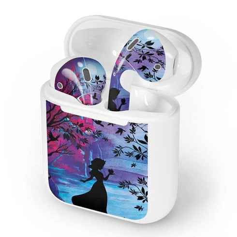 Disney Snow White Enchanted Forest Silhouette Apple AirPods Skin