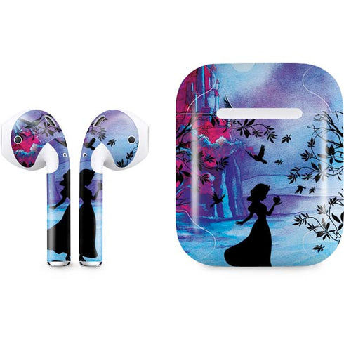 Disney Snow White Enchanted Forest Silhouette Apple AirPods Skin