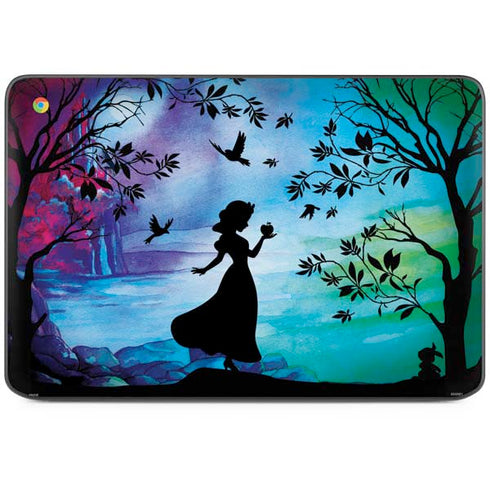 Disney Snow White Enchanted Forest Silhouette HP Chromebook Skin