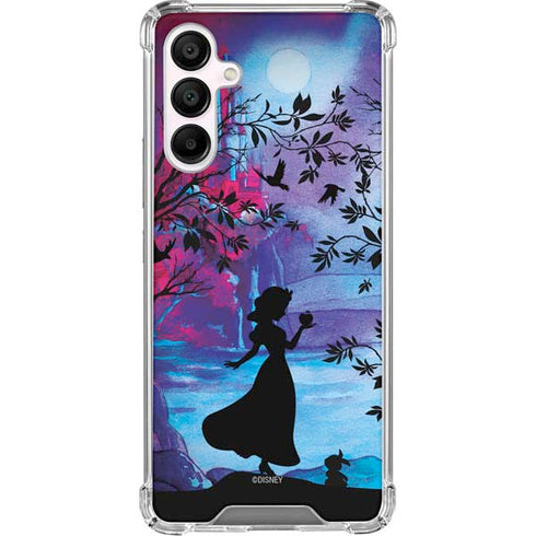 Disney Snow White Enchanted Forest Silhouette Galaxy A16 5G Clear Case