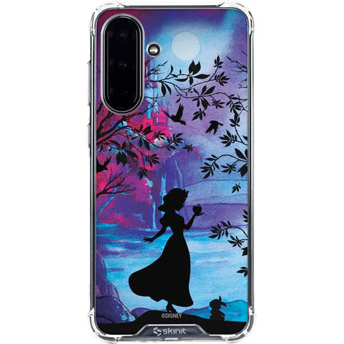 Disney Snow White Enchanted Forest Silhouette Galaxy A36 5G Clear Case