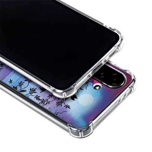 Disney Snow White Enchanted Forest Silhouette Galaxy A36 5G Clear Case