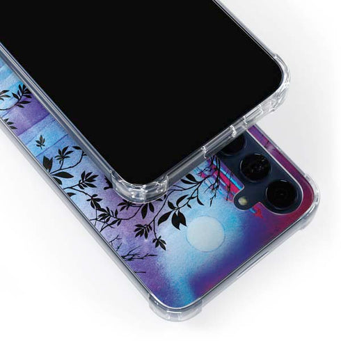 Disney Snow White Enchanted Forest Silhouette Galaxy A55 5G Clear Case