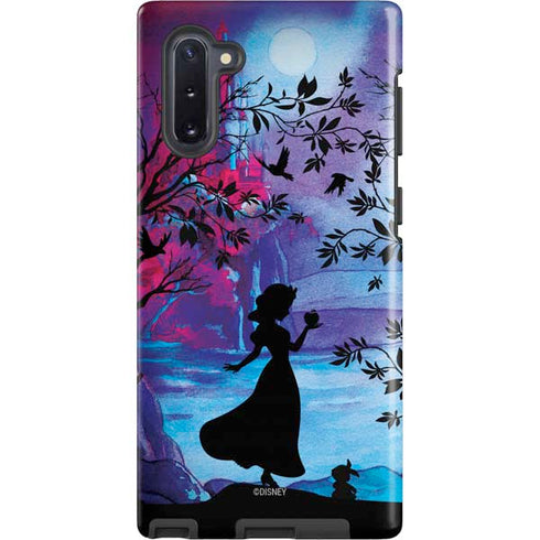 Disney Snow White Enchanted Forest Silhouette Galaxy Cases
