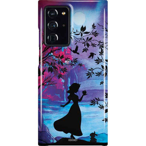 Disney Snow White Enchanted Forest Silhouette Galaxy Cases