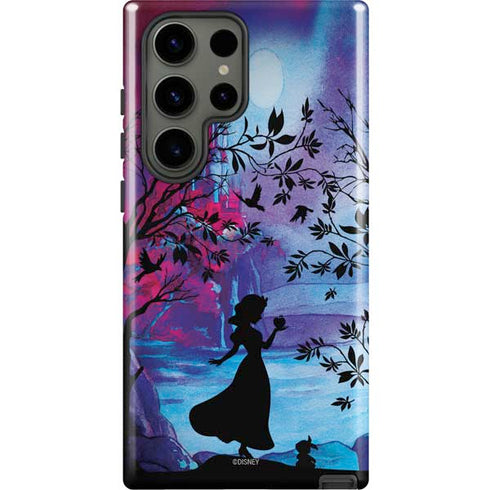 Disney Snow White Enchanted Forest Silhouette Galaxy S23 Ultra Pro Case