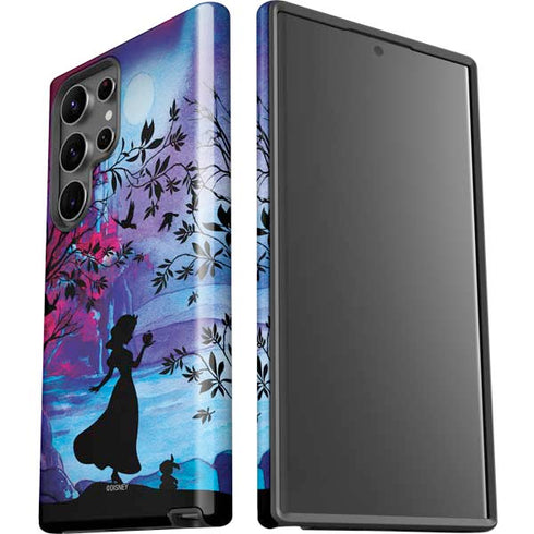 Disney Snow White Enchanted Forest Silhouette Galaxy S23 Ultra Pro Case
