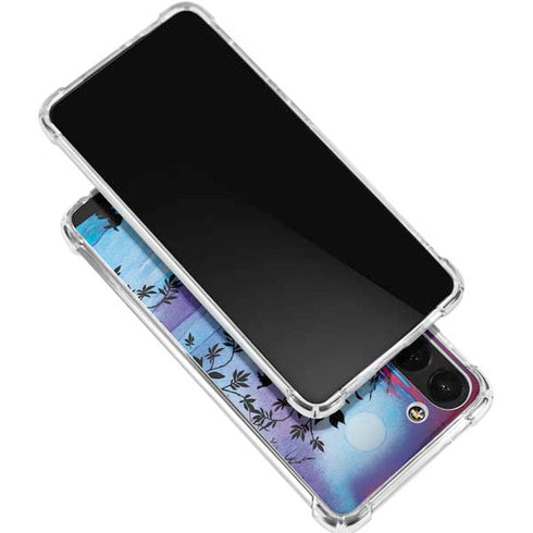 Disney Snow White Enchanted Forest Silhouette Galaxy S24 FE Clear Case