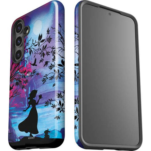 Disney Snow White Enchanted Forest Silhouette Galaxy S25 Impact Case