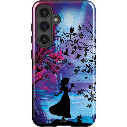 Disney Snow White Enchanted Forest Silhouette Galaxy S25 Plus Impact Case