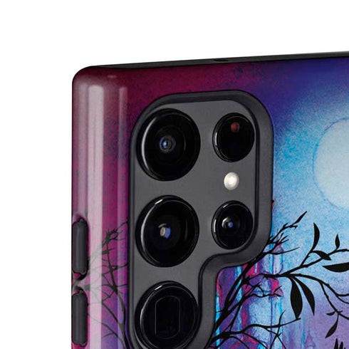 Disney Snow White Enchanted Forest Silhouette Galaxy S25 Ultra Impact Case