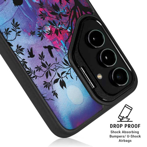 Disney Snow White Enchanted Forest Silhouette Galaxy S26 Kickstand Case