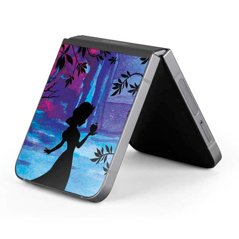Disney Snow White Enchanted Forest Silhouette Galaxy Z Flip6 Skin