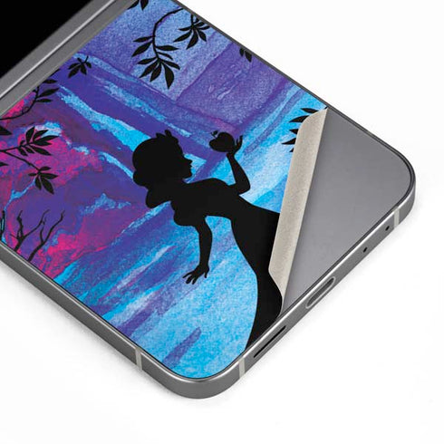 Disney Snow White Enchanted Forest Silhouette Galaxy Z Flip6 Skin