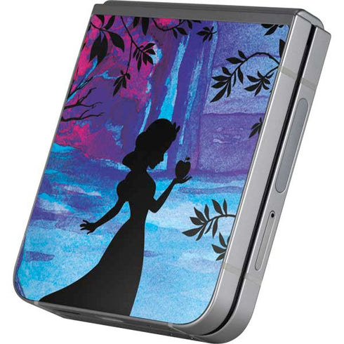 Disney Snow White Enchanted Forest Silhouette Galaxy Z Flip6 Skin