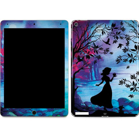 Disney Snow White Enchanted Forest Silhouette iPad Skins