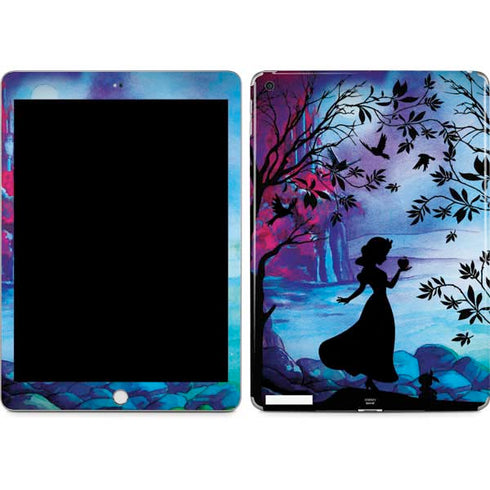Disney Snow White Enchanted Forest Silhouette Apple iPad Skin