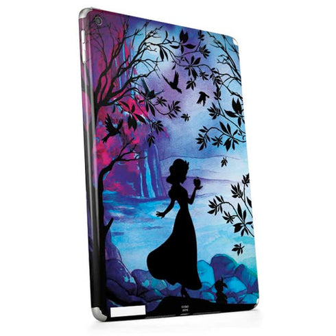 Disney Snow White Enchanted Forest Silhouette Apple iPad Skin