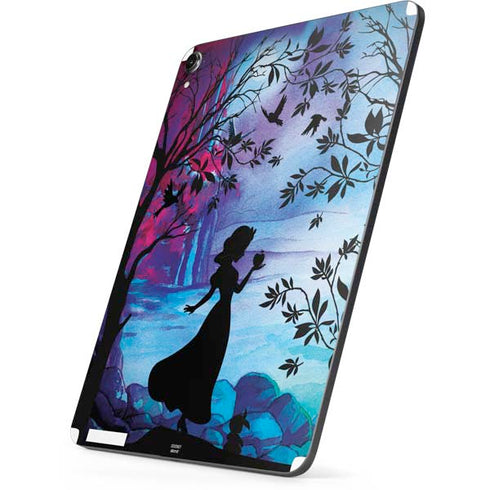Disney Snow White Enchanted Forest Silhouette Apple iPad Pro Skin