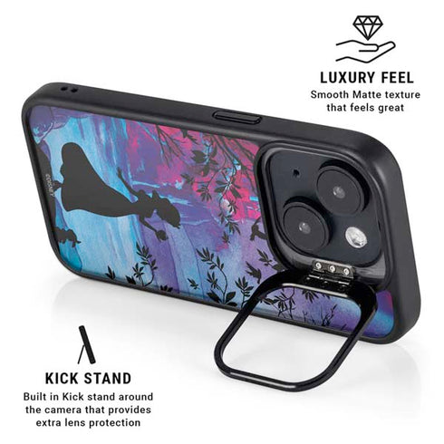 Disney Snow White Enchanted Forest Silhouette iPhone 13 Kickstand Case