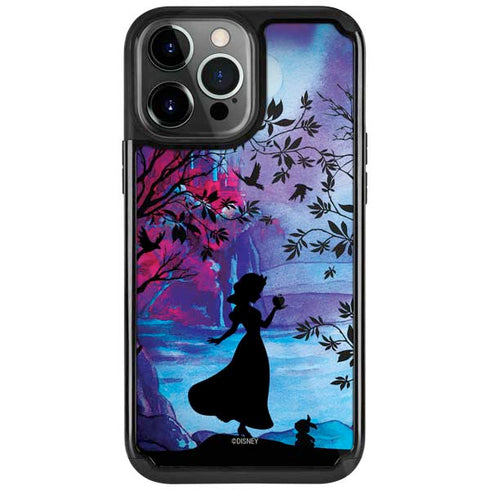 Disney Snow White Enchanted Forest Silhouette iPhone Cases