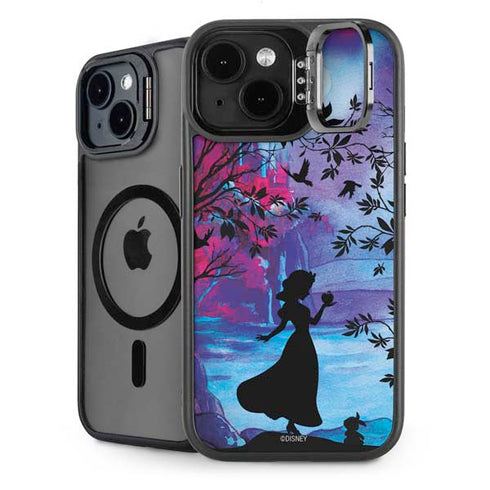 Disney Snow White Enchanted Forest Silhouette iPhone 15 Kickstand Case
