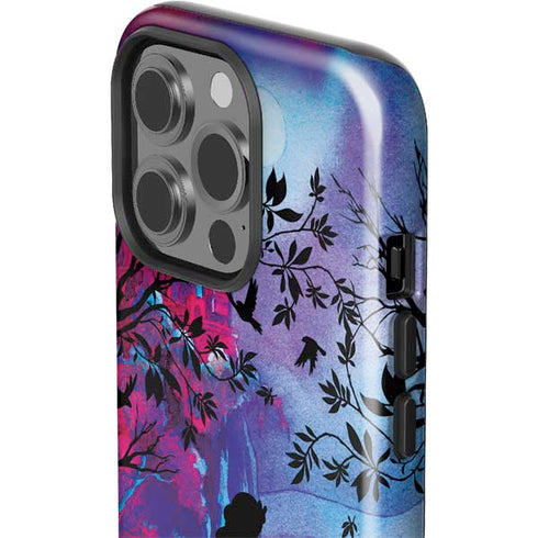Disney Snow White Enchanted Forest Silhouette iPhone 15 Pro Impact Case