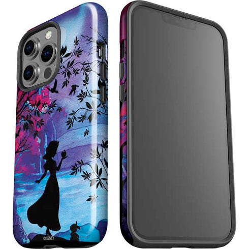Disney Snow White Enchanted Forest Silhouette iPhone 15 Pro Impact Case