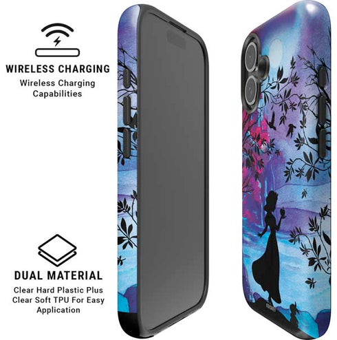 Disney Snow White Enchanted Forest Silhouette iPhone 16 Magsafe Impact Case