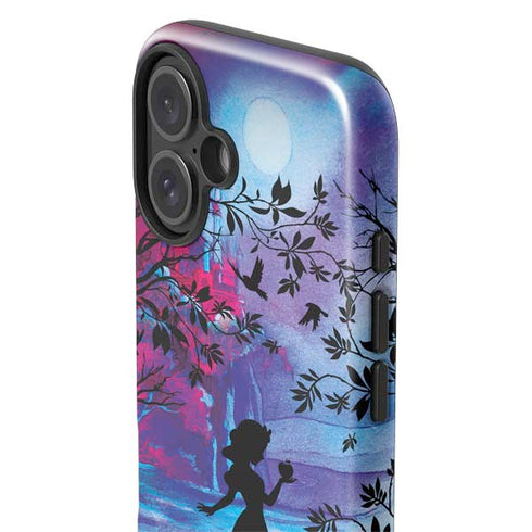 Disney Snow White Enchanted Forest Silhouette iPhone 16 Plus Impact Case