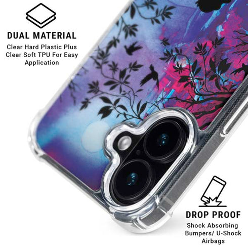 Disney Snow White Enchanted Forest Silhouette iPhone 16 Plus MagSafe Case