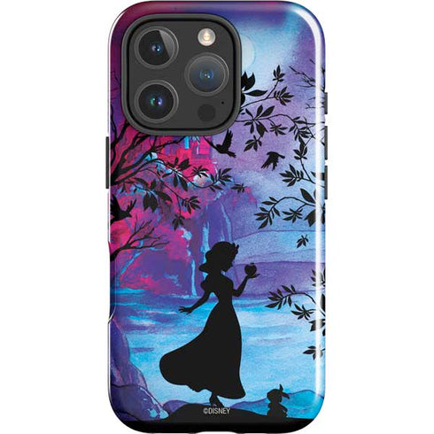 Disney Snow White Enchanted Forest Silhouette iPhone 16 Pro Impact Case