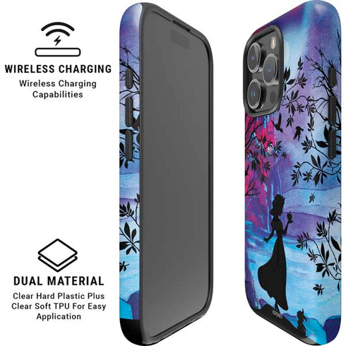 Disney Snow White Enchanted Forest Silhouette iPhone 16 Pro Magsafe Impact Case