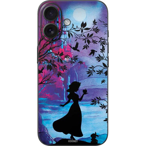 Disney Snow White Enchanted Forest Silhouette iPhone 16 Skin