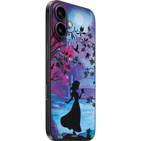 Disney Snow White Enchanted Forest Silhouette iPhone 16 Skin
