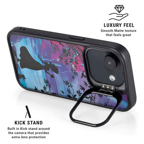 Disney Snow White Enchanted Forest Silhouette iPhone 16e Kickstand Case