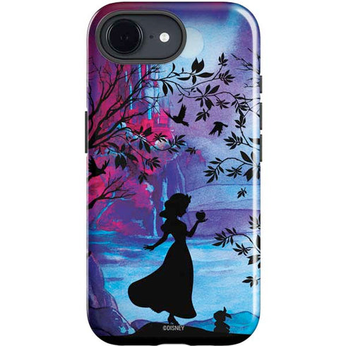 Disney Snow White Enchanted Forest Silhouette iPhone 16e Impact Case