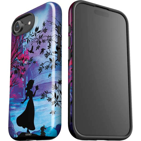 Disney Snow White Enchanted Forest Silhouette iPhone 16e Impact Case