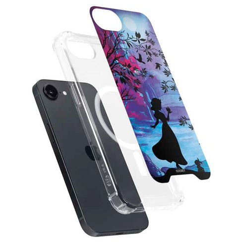 Disney Snow White Enchanted Forest Silhouette iPhone 16e MagSafe Case