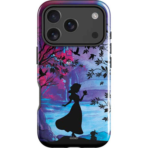 Disney Snow White Enchanted Forest Silhouette iPhone 18 Pro Impact Case